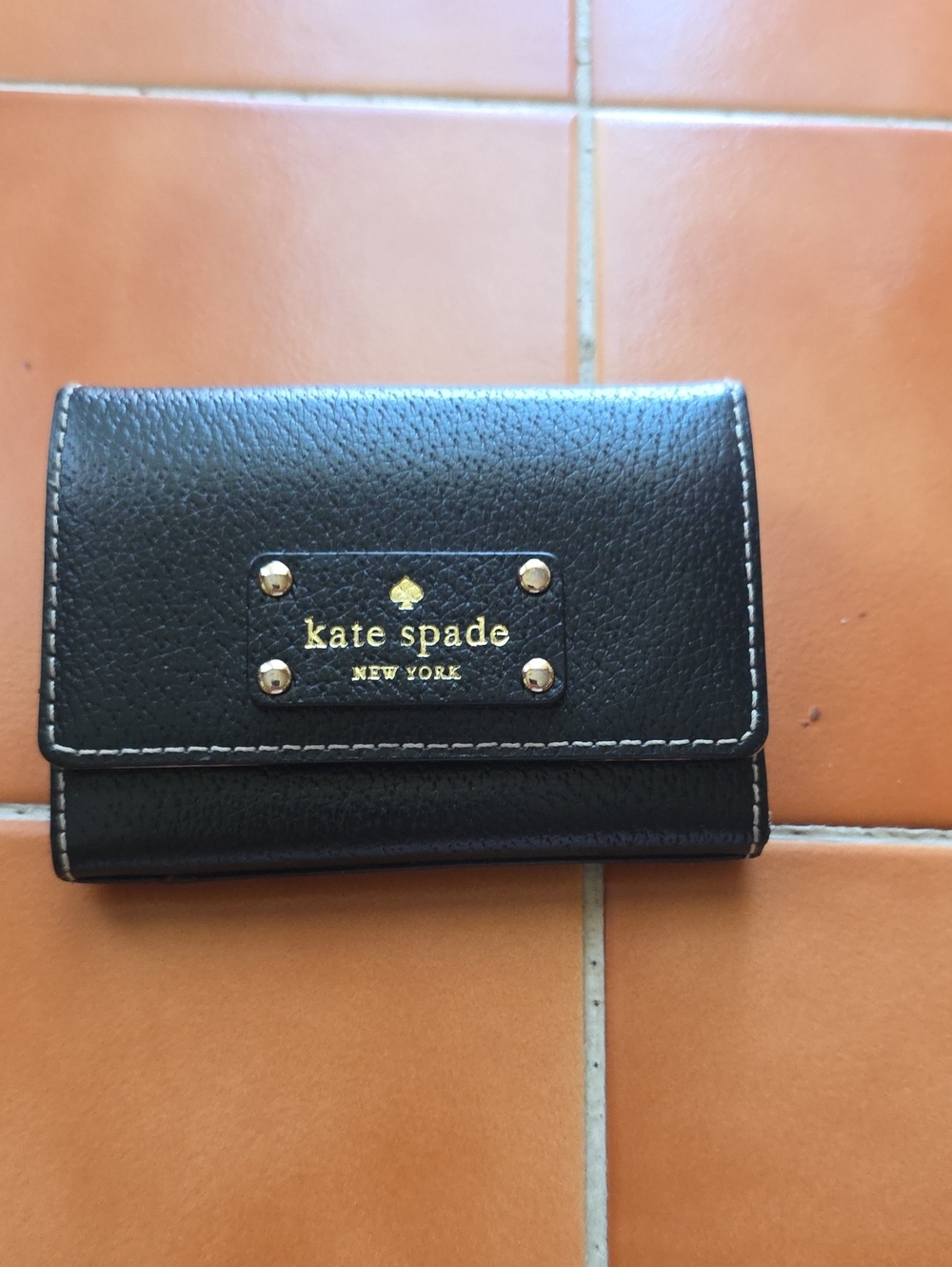 KATE SPADE WELLESLY TRIFOLD WALLET VERY GOOD USED CONDITION